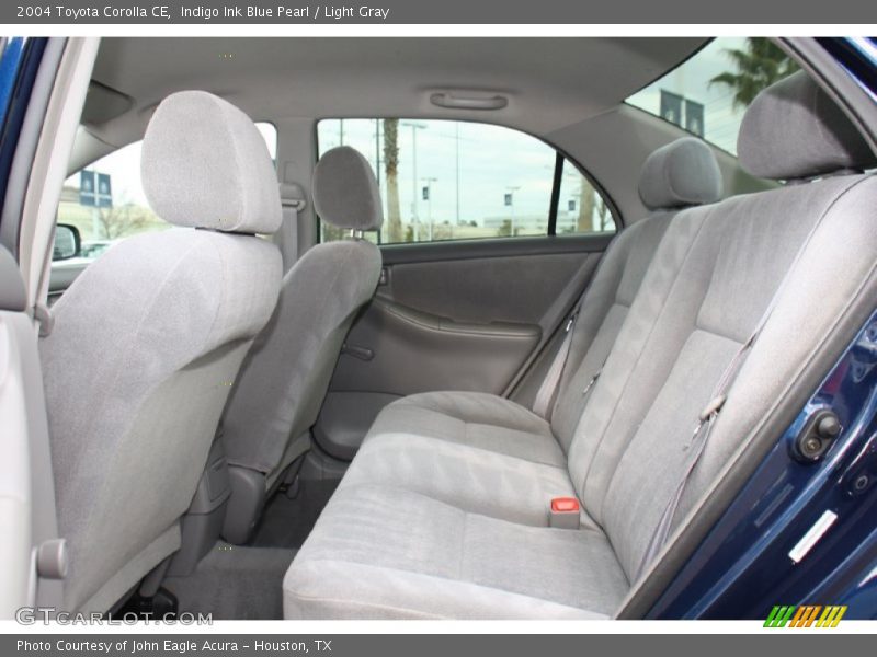 Indigo Ink Blue Pearl / Light Gray 2004 Toyota Corolla CE