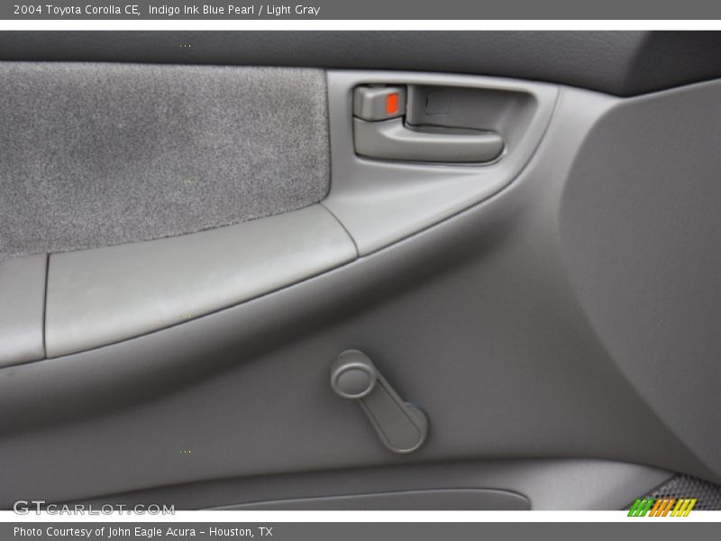 Indigo Ink Blue Pearl / Light Gray 2004 Toyota Corolla CE