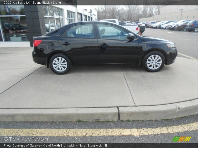 Ebony Black / Stone 2012 Kia Forte LX