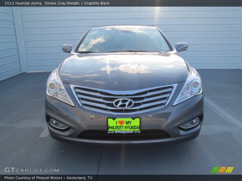 Smoke Gray Metallic / Graphite Black 2013 Hyundai Azera