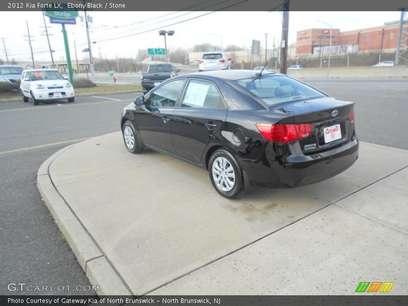 Ebony Black / Stone 2012 Kia Forte LX