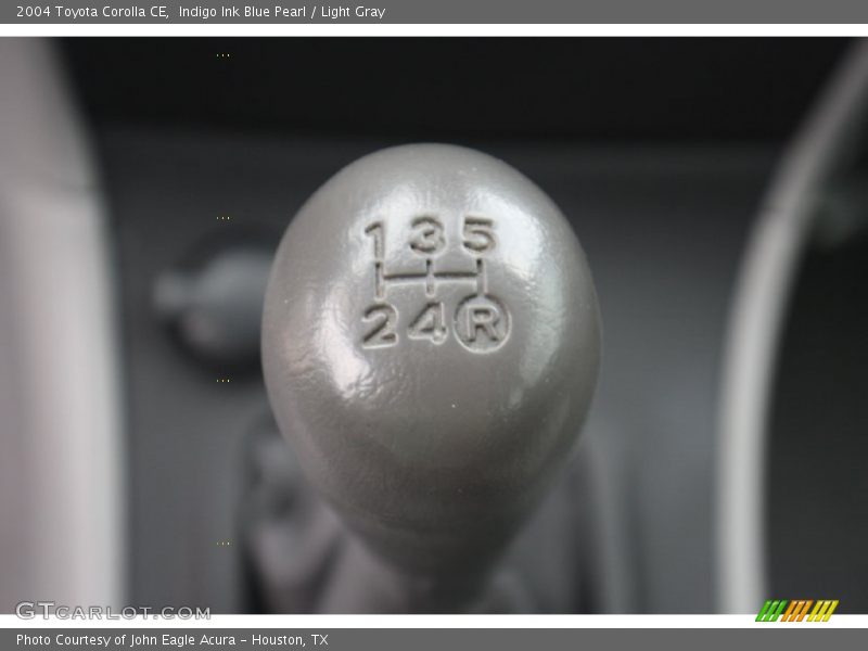 Indigo Ink Blue Pearl / Light Gray 2004 Toyota Corolla CE