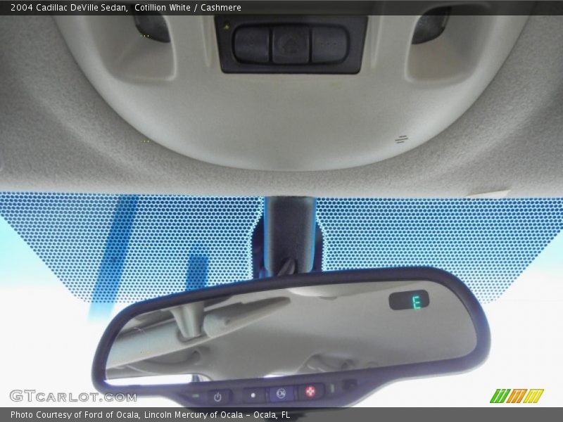 Cotillion White / Cashmere 2004 Cadillac DeVille Sedan