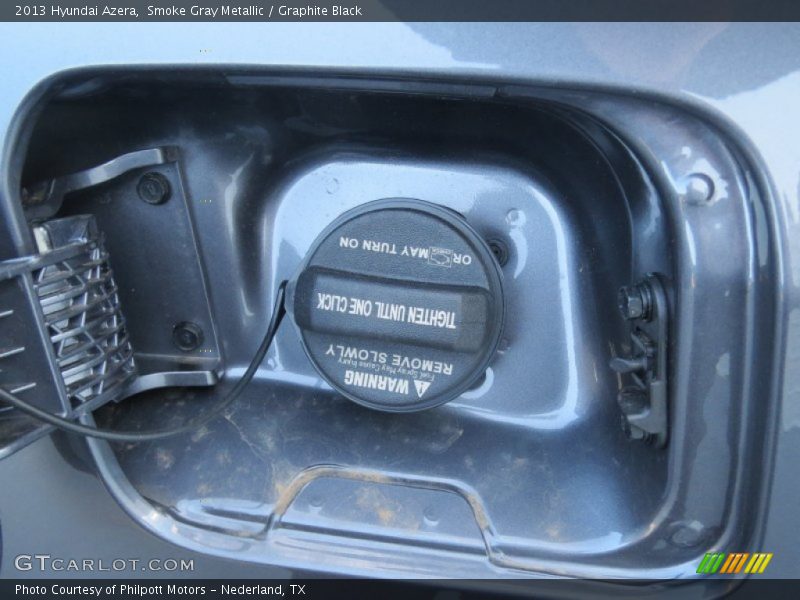 Smoke Gray Metallic / Graphite Black 2013 Hyundai Azera