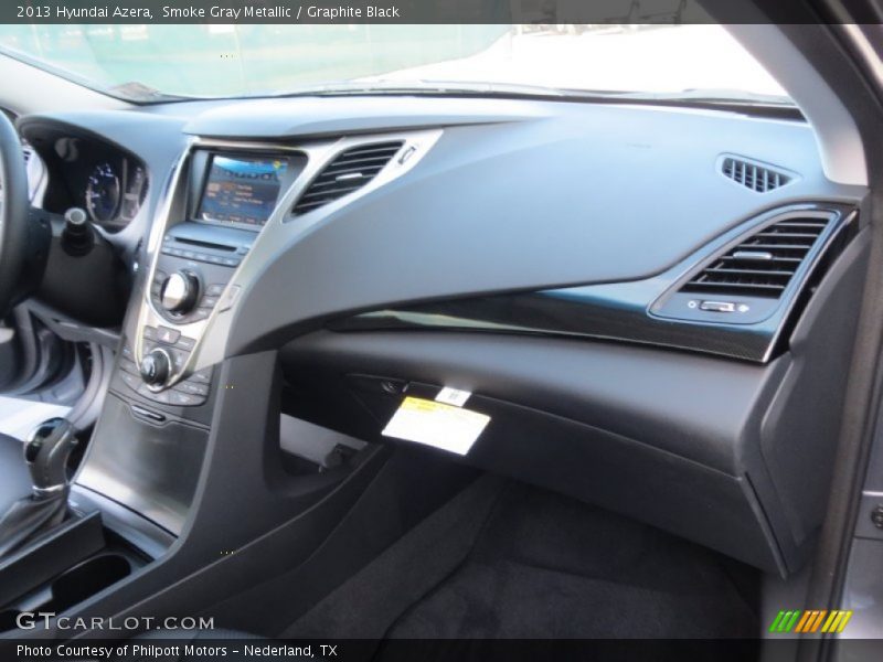 Smoke Gray Metallic / Graphite Black 2013 Hyundai Azera