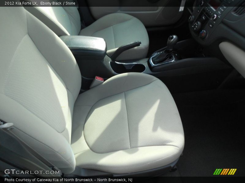 Ebony Black / Stone 2012 Kia Forte LX