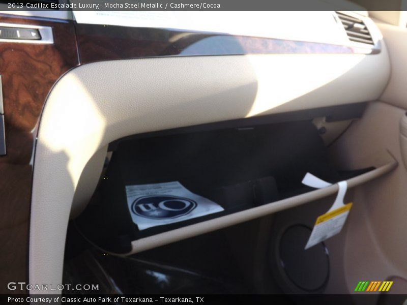 Mocha Steel Metallic / Cashmere/Cocoa 2013 Cadillac Escalade Luxury
