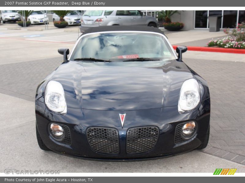 Deep Blue / Ebony 2007 Pontiac Solstice GXP Roadster
