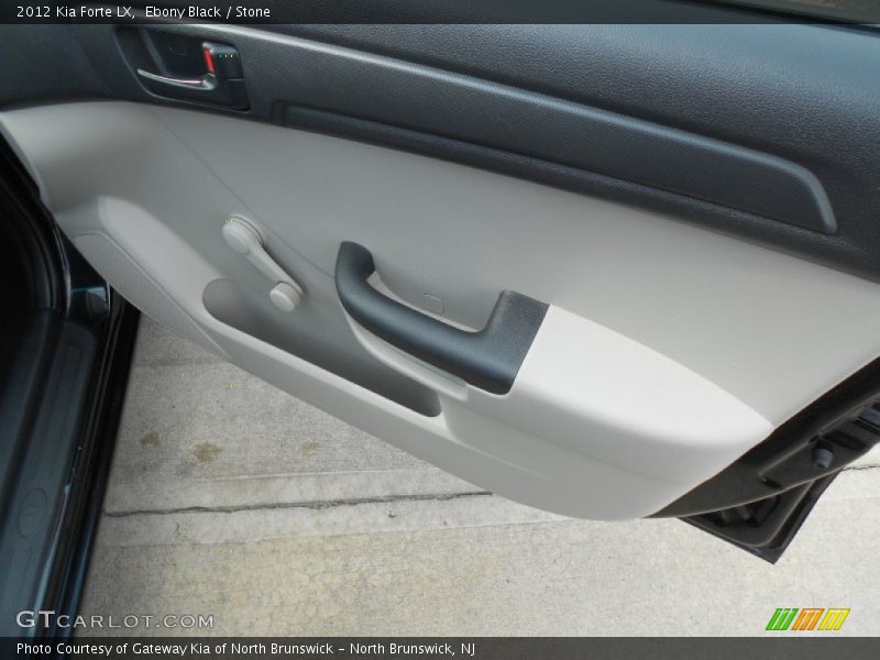 Ebony Black / Stone 2012 Kia Forte LX