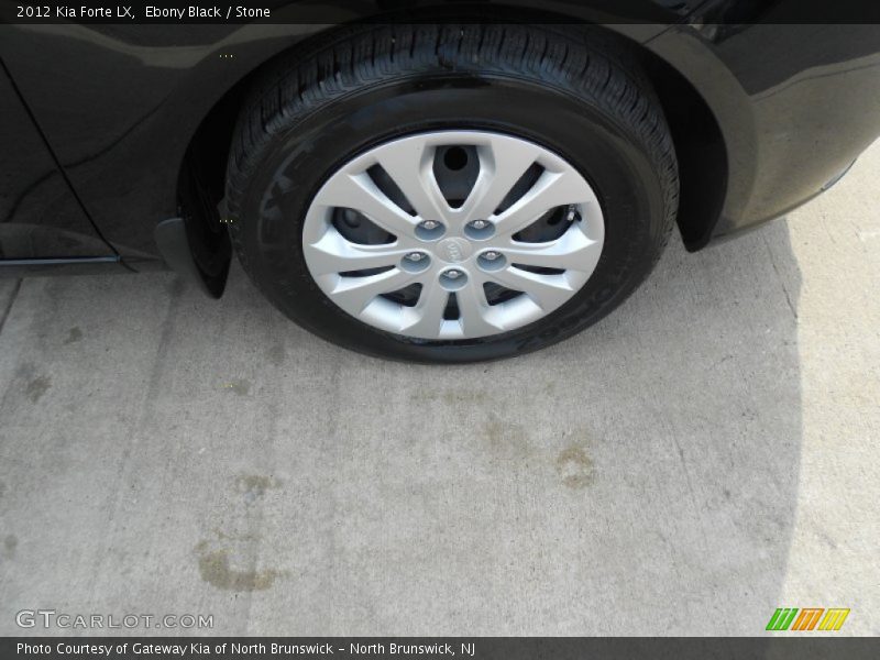 Ebony Black / Stone 2012 Kia Forte LX