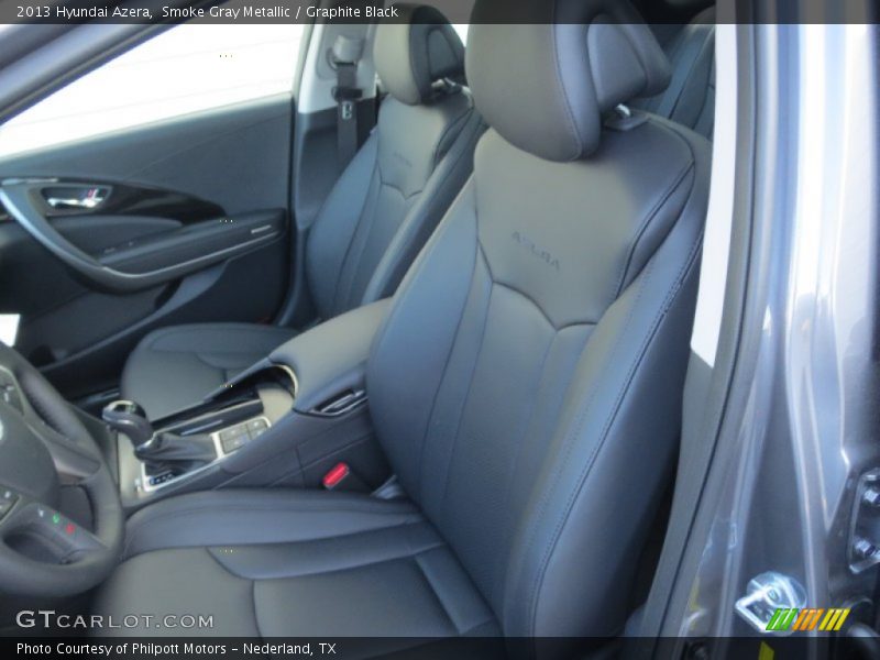 Smoke Gray Metallic / Graphite Black 2013 Hyundai Azera