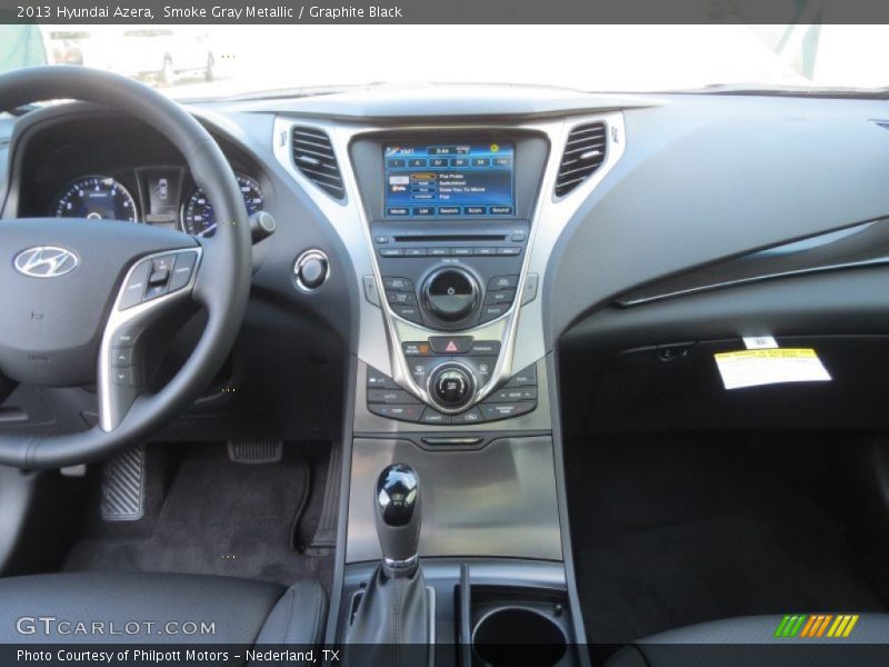 Smoke Gray Metallic / Graphite Black 2013 Hyundai Azera