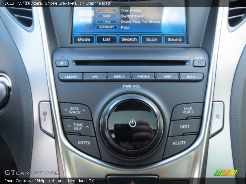 Smoke Gray Metallic / Graphite Black 2013 Hyundai Azera
