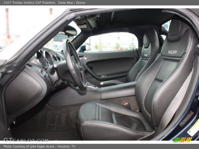  2007 Solstice GXP Roadster Ebony Interior