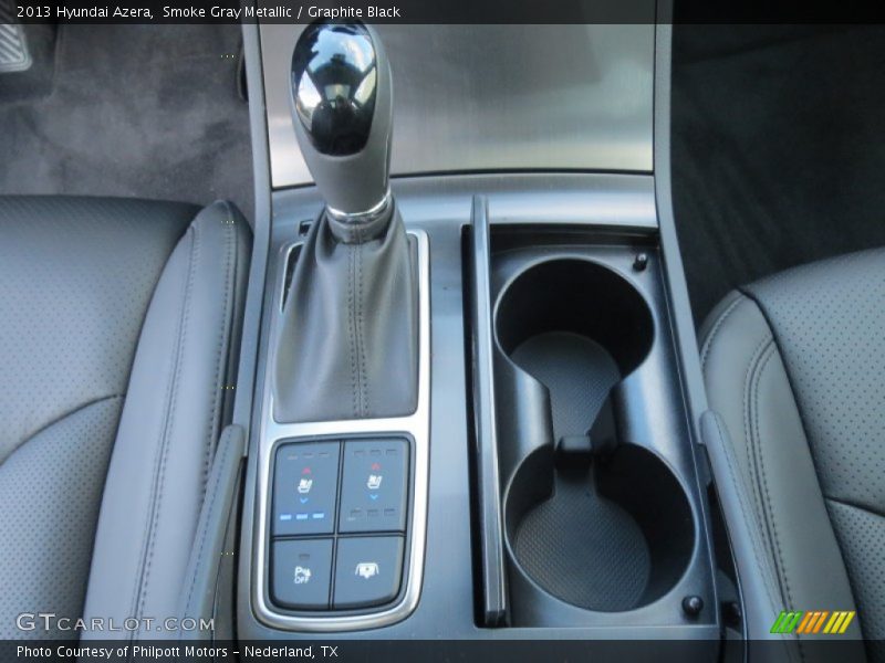 Smoke Gray Metallic / Graphite Black 2013 Hyundai Azera