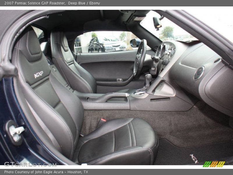  2007 Solstice GXP Roadster Ebony Interior