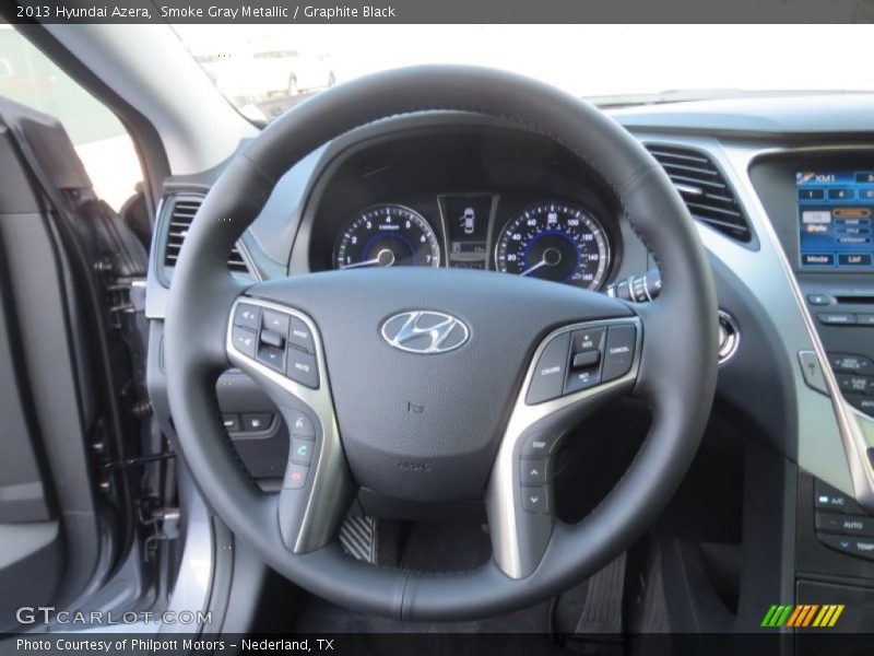 Smoke Gray Metallic / Graphite Black 2013 Hyundai Azera