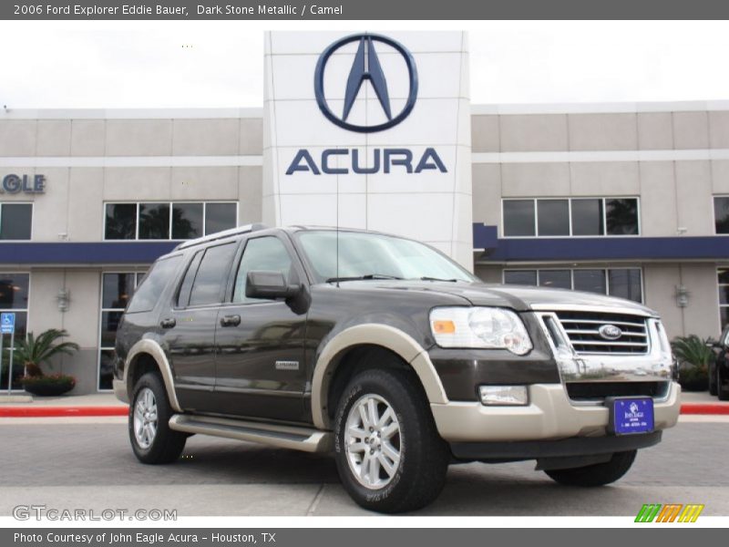 Dark Stone Metallic / Camel 2006 Ford Explorer Eddie Bauer