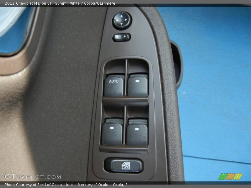 Summit White / Cocoa/Cashmere 2012 Chevrolet Malibu LT