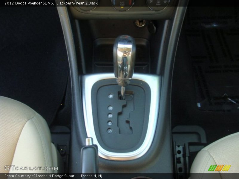Blackberry Pearl / Black 2012 Dodge Avenger SE V6