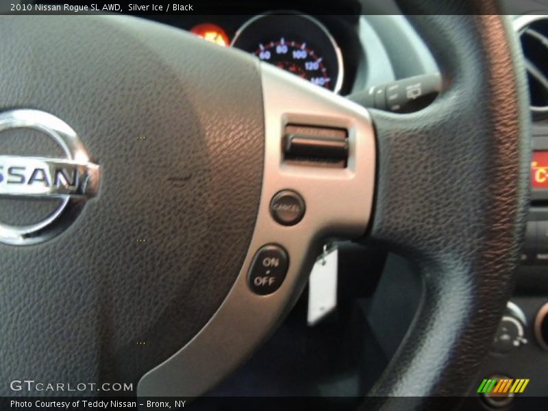 Silver Ice / Black 2010 Nissan Rogue SL AWD