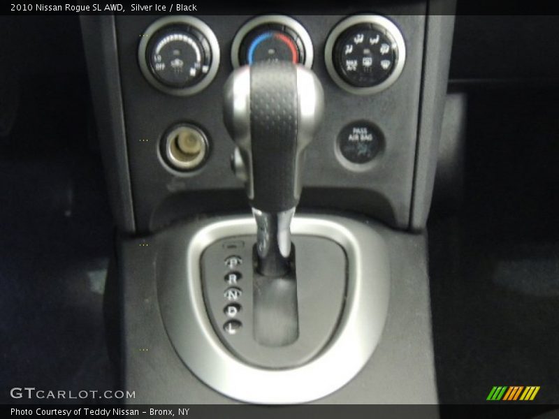 Silver Ice / Black 2010 Nissan Rogue SL AWD