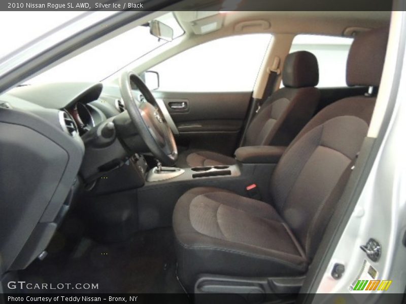 Silver Ice / Black 2010 Nissan Rogue SL AWD