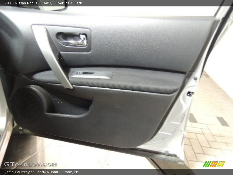 Silver Ice / Black 2010 Nissan Rogue SL AWD