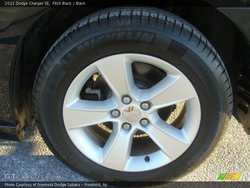 Pitch Black / Black 2012 Dodge Charger SE