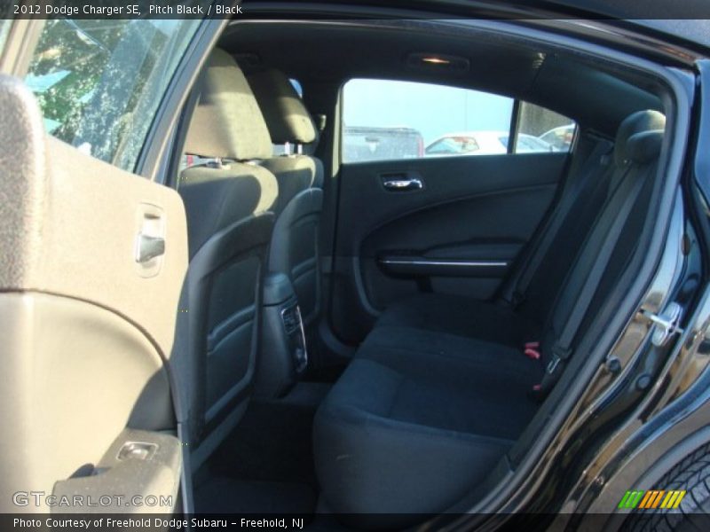 Pitch Black / Black 2012 Dodge Charger SE