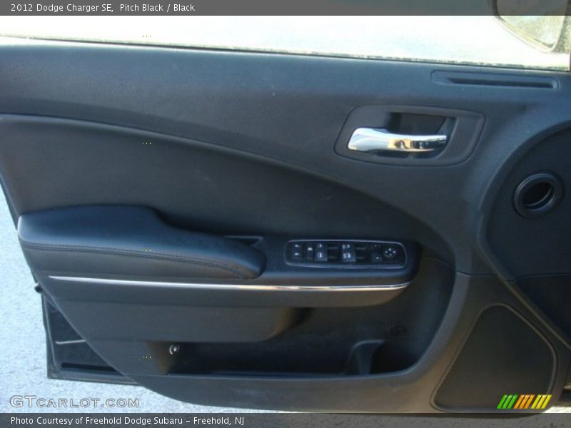 Pitch Black / Black 2012 Dodge Charger SE