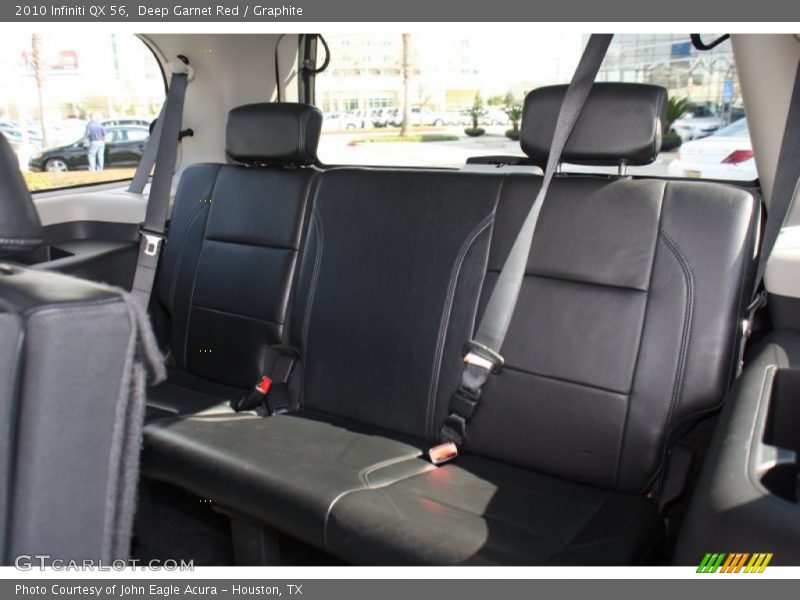 Deep Garnet Red / Graphite 2010 Infiniti QX 56