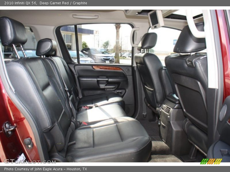 Deep Garnet Red / Graphite 2010 Infiniti QX 56
