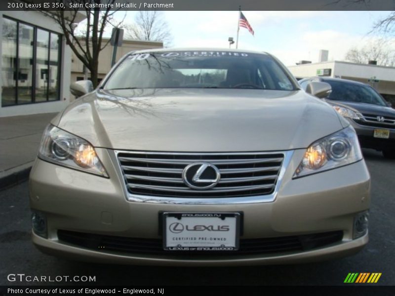Satin Cashmere Metallic / Parchment 2010 Lexus ES 350