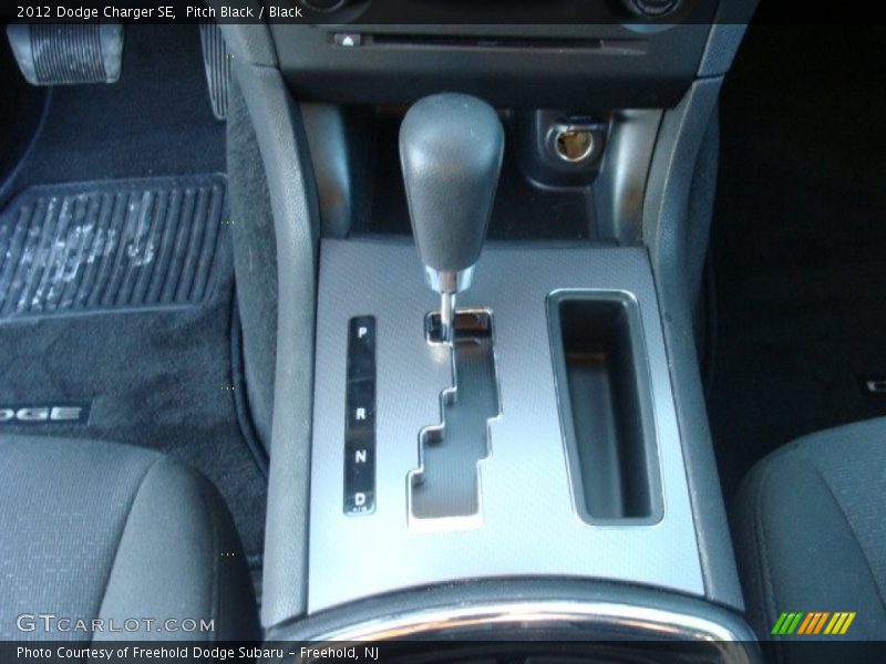 Pitch Black / Black 2012 Dodge Charger SE