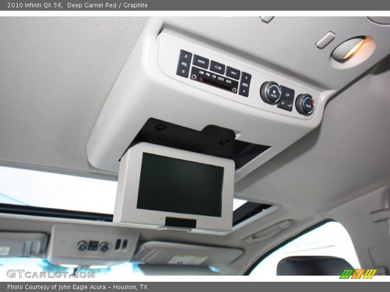 Deep Garnet Red / Graphite 2010 Infiniti QX 56