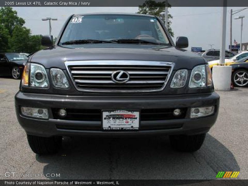 Galactic Gray Mica / Ivory 2005 Lexus LX 470