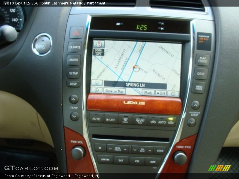 Controls of 2010 ES 350