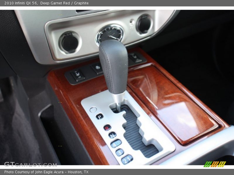 Deep Garnet Red / Graphite 2010 Infiniti QX 56