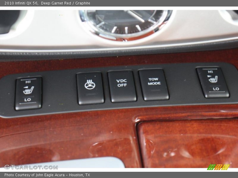 Deep Garnet Red / Graphite 2010 Infiniti QX 56