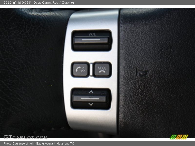 Deep Garnet Red / Graphite 2010 Infiniti QX 56