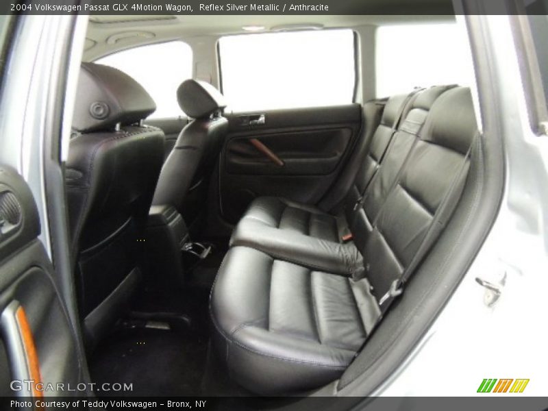 Rear Seat of 2004 Passat GLX 4Motion Wagon