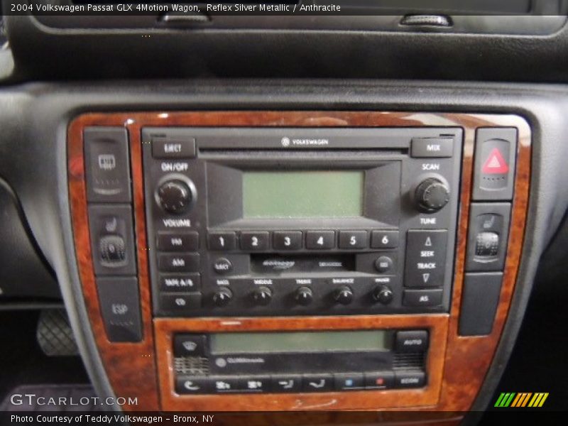 Controls of 2004 Passat GLX 4Motion Wagon