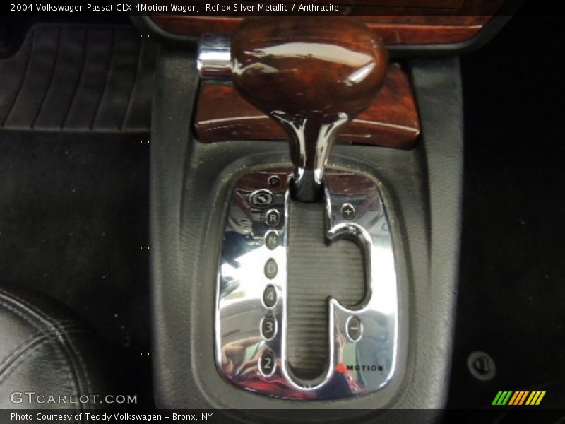  2004 Passat GLX 4Motion Wagon 5 Speed Automatic Shifter