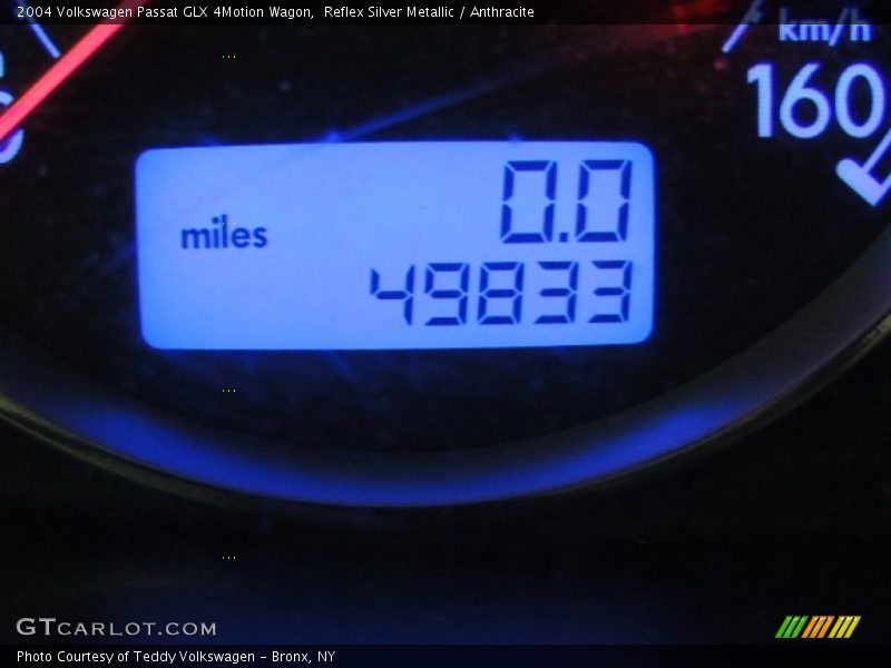 Reflex Silver Metallic / Anthracite 2004 Volkswagen Passat GLX 4Motion Wagon