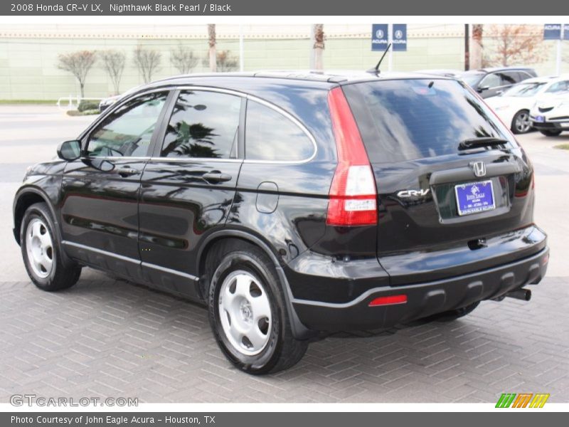 Nighthawk Black Pearl / Black 2008 Honda CR-V LX