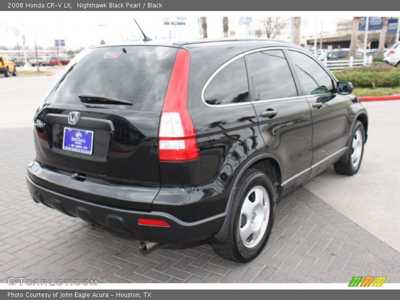 Nighthawk Black Pearl / Black 2008 Honda CR-V LX
