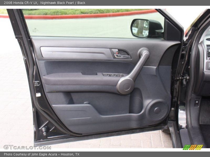 Nighthawk Black Pearl / Black 2008 Honda CR-V LX