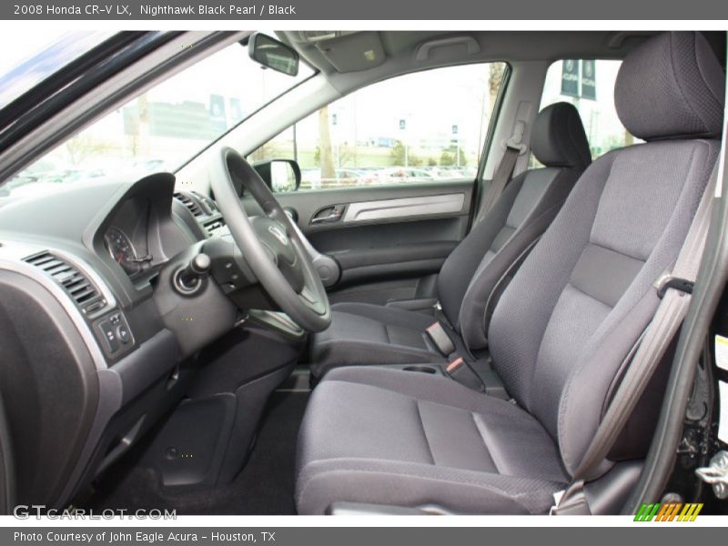 Nighthawk Black Pearl / Black 2008 Honda CR-V LX