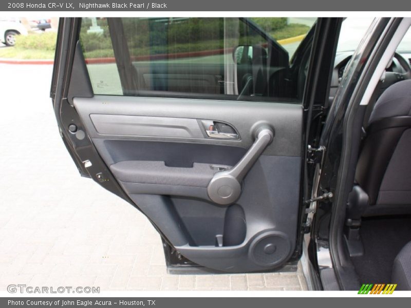 Nighthawk Black Pearl / Black 2008 Honda CR-V LX